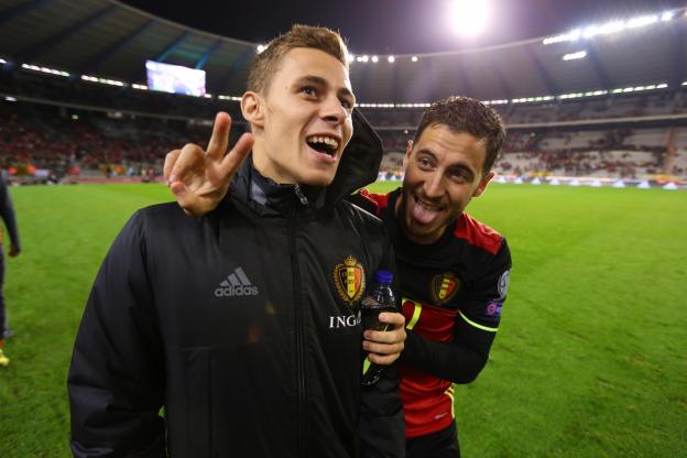 joueurs belges football eden hazard